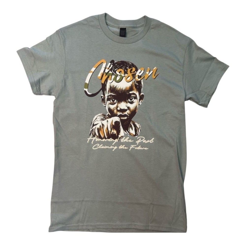 Chosen sz small Green Graphic T-Shirt